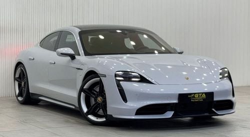 Porsche Taycan Turbo (671 HP) 2021 Porsche Taycan Turbo, 2 Years Agency Warranty, Full Service History, GCC