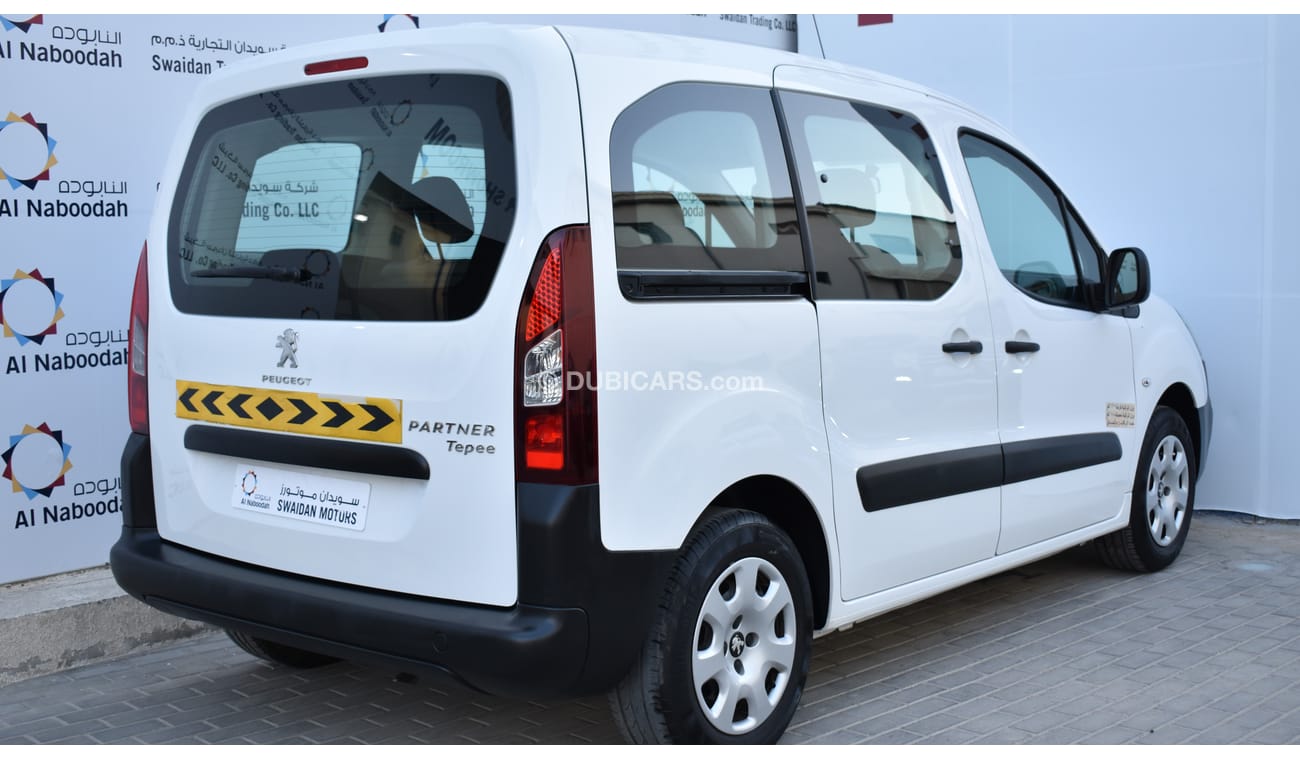 Peugeot Partner Tepee COMBI B9 1.6L MANUAL 2016 GCC DEALER WARRANTY AND FREE INSURANCE