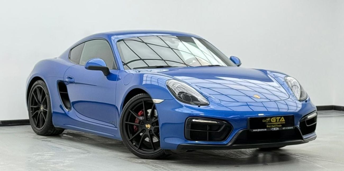 بورش كايمان 718 2015 Porsche 718 Cayman GTS, Full Porsche Service History, Fully Loaded, Excellent Condition, GCC