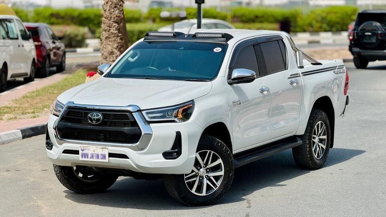 Toyota Hilux 2021| 2.8L DIESEL ENGINE | AT | RHD | HEAVY SPORT BAR | ROOF MOUNTED LED LIGHTS | TOW HITCH | PARKIN