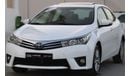 Toyota Corolla Limited Toyota Corolla 2015 full option in excellent condition without accidents