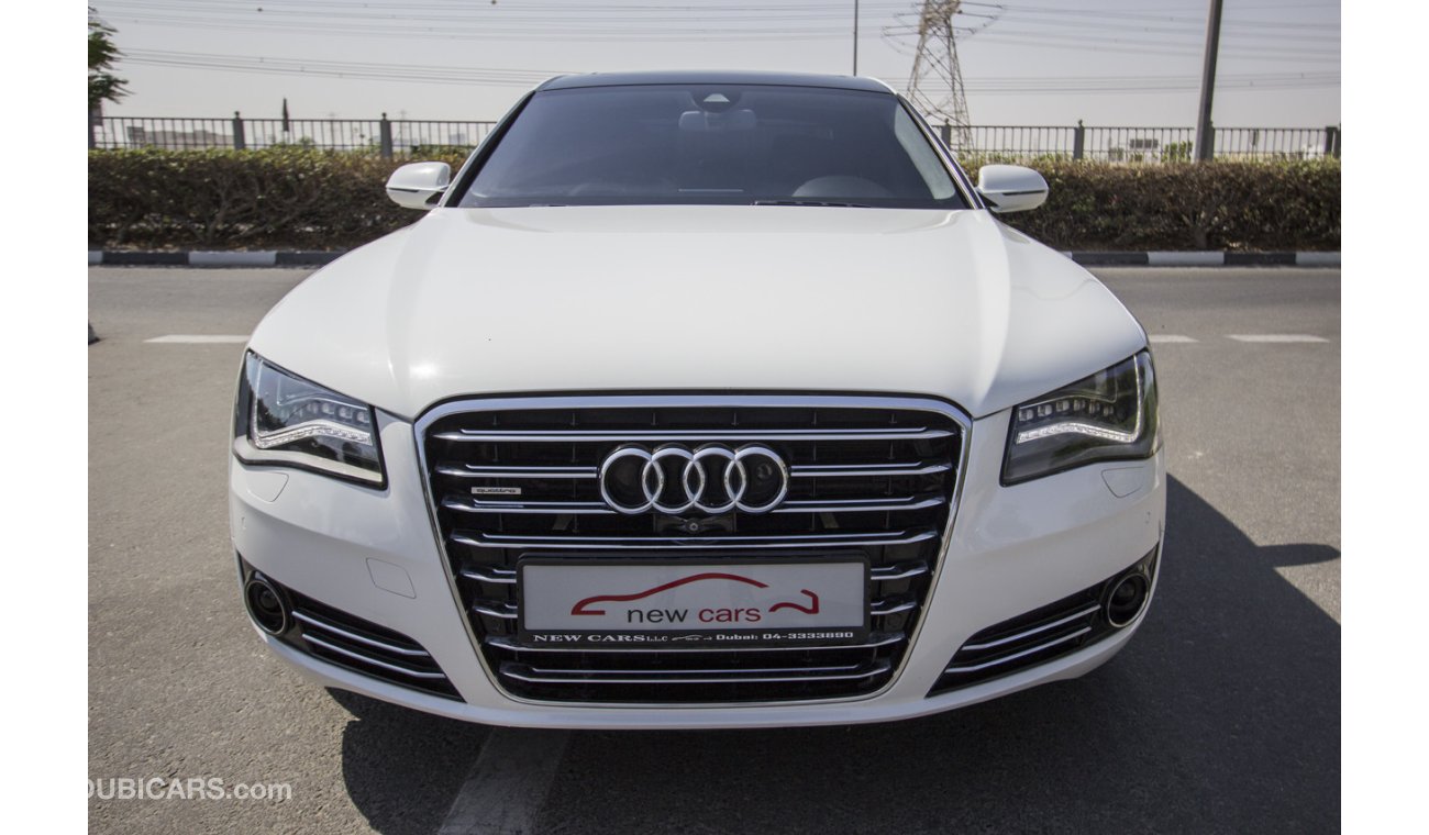 Audi A8 GCC AUDI A8L QUATTRO - 4.2L -2012 - ZERO DOWN PAYMENT - 1500 AED/MONTHLY - 1 YEAR WARRANTY