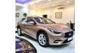 Infiniti Q30 EXECELLENT DEAL for this ORIGINAL PAINT ( صبغ وكاله ) Infiniti Q30 2017 Model!! in Copper/Brown Colo