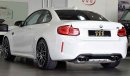 BMW M2 Competition Package  / GCC Specifications / Years Warranty / Service Package / Repair Package