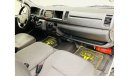 Toyota Hiace *HIGH ROOF + CARGO VAN + SIDE PANEL + USB + AUX / GCC / 2017 / UNLIMITED MILEAGE WARRANTY / 1,086 DH