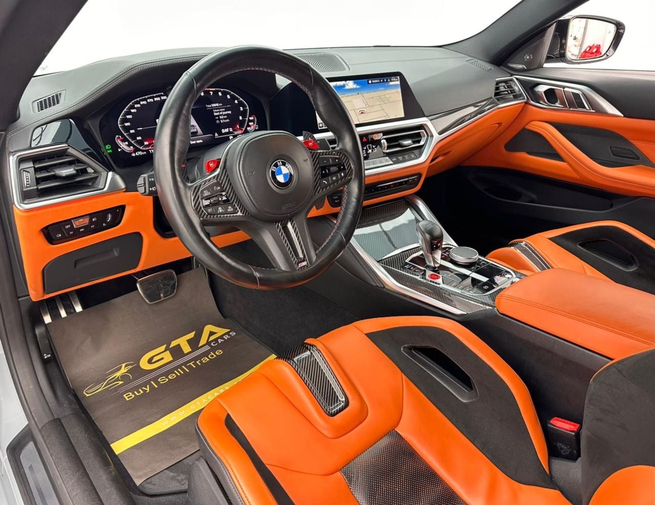 بي أم دبليو M4 2021 BMW M4 Competition, 04/2027 BMW Warranty, BMW Full Service History, Excellent Condition, GCC