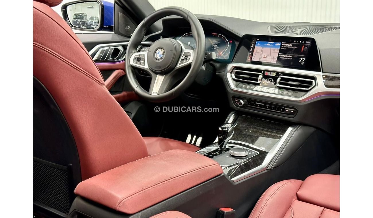 بي أم دبليو 430i 2022 BMW 430i M Sport Grancoupe, 5 Years BMW Warranty + Service Pack, FSH Agency, GCC
