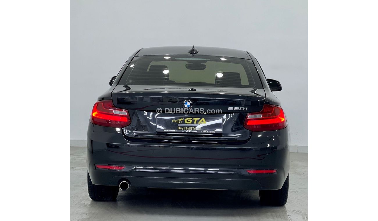 BMW 220i 2016 BMW 220i Sport Coupe ,BMW Service History, Warranty, GCC Specs