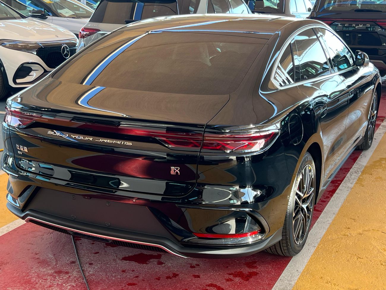 بي واي دي هان Electric | Full Option With HUD Panoramic Roof | Leather Seats