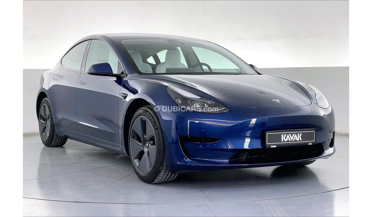 تسلا موديل 3 Standard | سنة ضمان مجانية | 0 دفعة أولى | سياسة الإعادة بعد 7 أيام