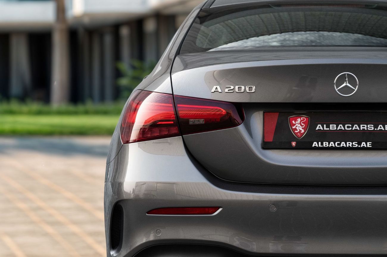 مرسيدس بنز A 200 AMG AMG Sedan | 2,605 P.M  | 0% Downpayment | Agency Warranty!