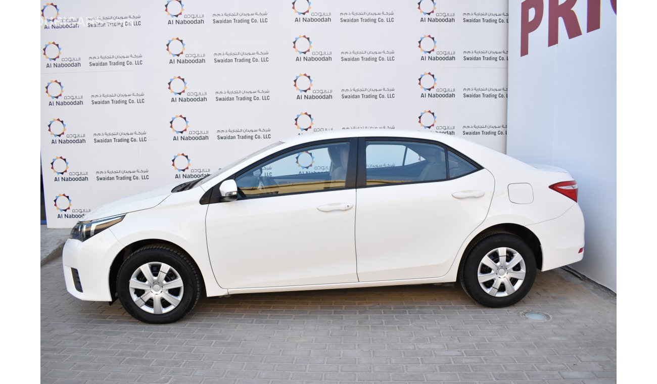 Toyota Corolla 1.6L SE 2016 GCC SPECS WITH DEALER WARRANTY