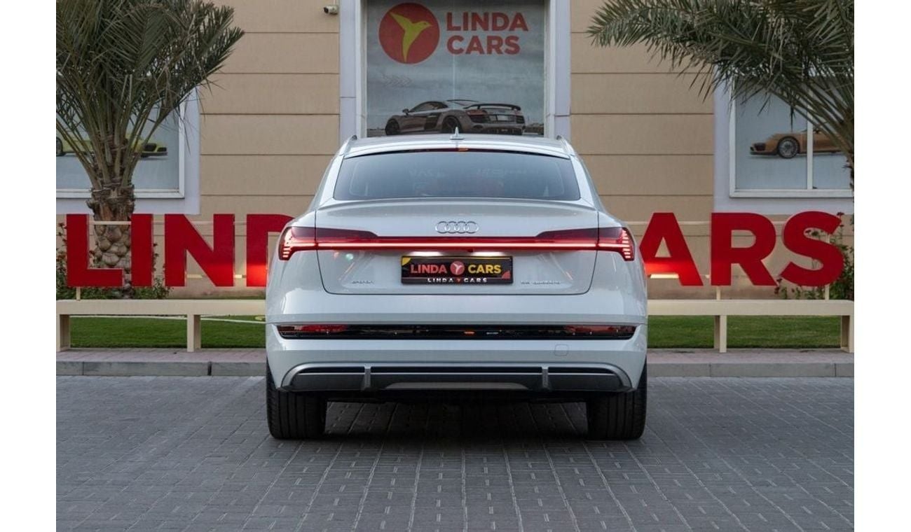 Audi etron 95 kWh Quattro Audi E-Tron 55Quattro S-line Sportback 2020 GCC under Agency Warranty with Flexible D