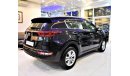 كيا سبورتيج (AGENCY WARRANTY) * ORIGINAL PAINT * AMAZING Kia Sportage 2018 Model!! in Black Color! GCC Specs