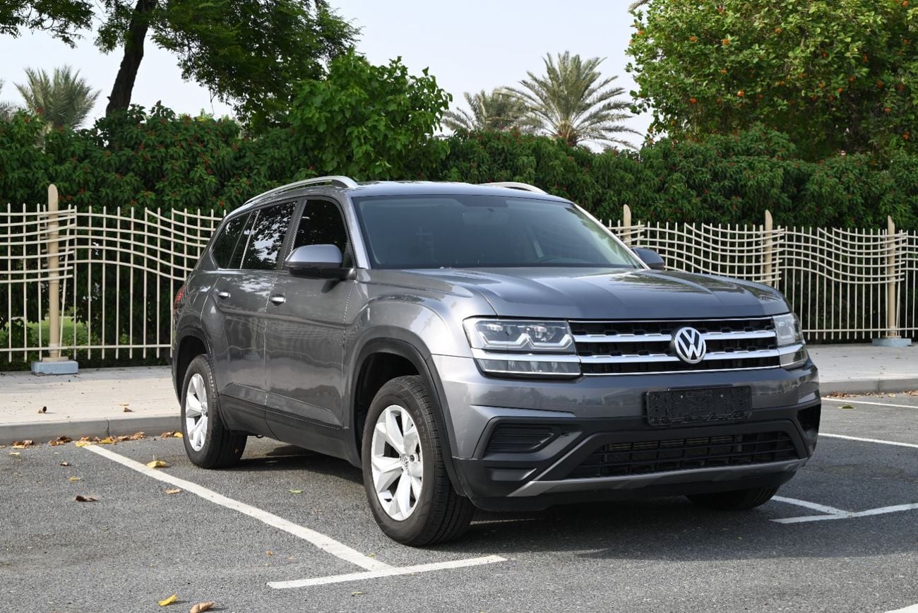 Volkswagen Teramont S Trendline 3.6L - 0% DP - GCC SPECS - VOLKSWAGEN TERAMONT 4WD - FIRST OWNER