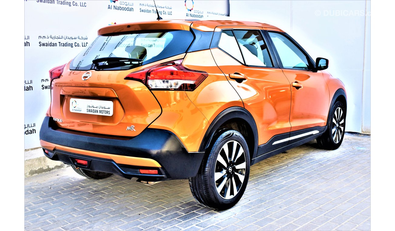 Nissan Kicks 1.6L SV+ 2018 GCC SPECS WITH DEALER WARRANTY