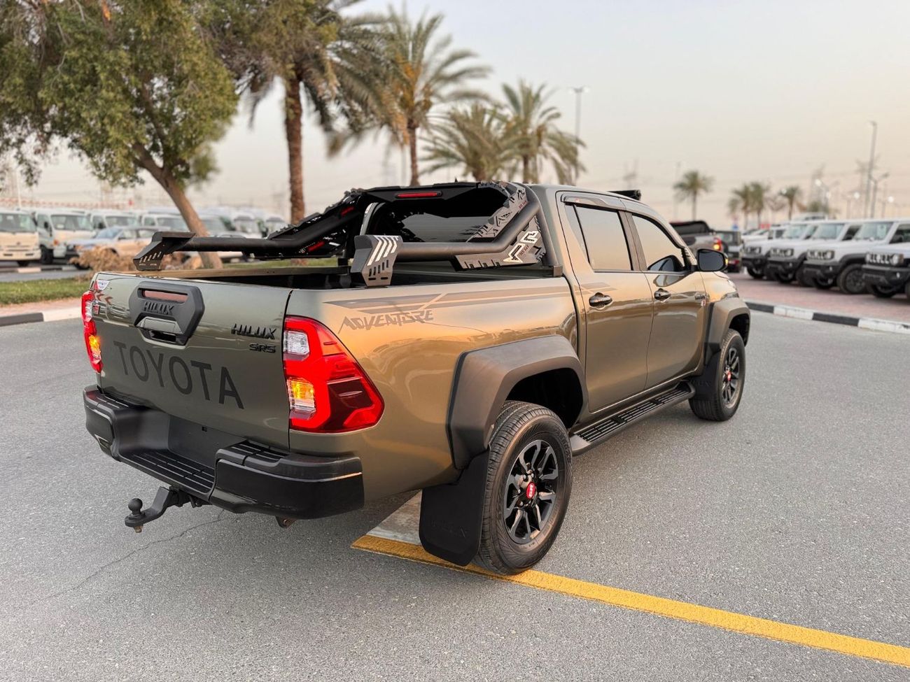 Toyota Hilux GR SPORT KIT INSTALLED | ROOF MOUNTED LED LIGHTS | LATEST SPORTS BAR | 2.8L DIESEL | RHD | ELECTRIC