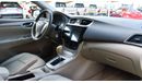 Nissan Sentra GCC, 2016 model, without accidents, white color, beige leather interior, Android screen, rear camera
