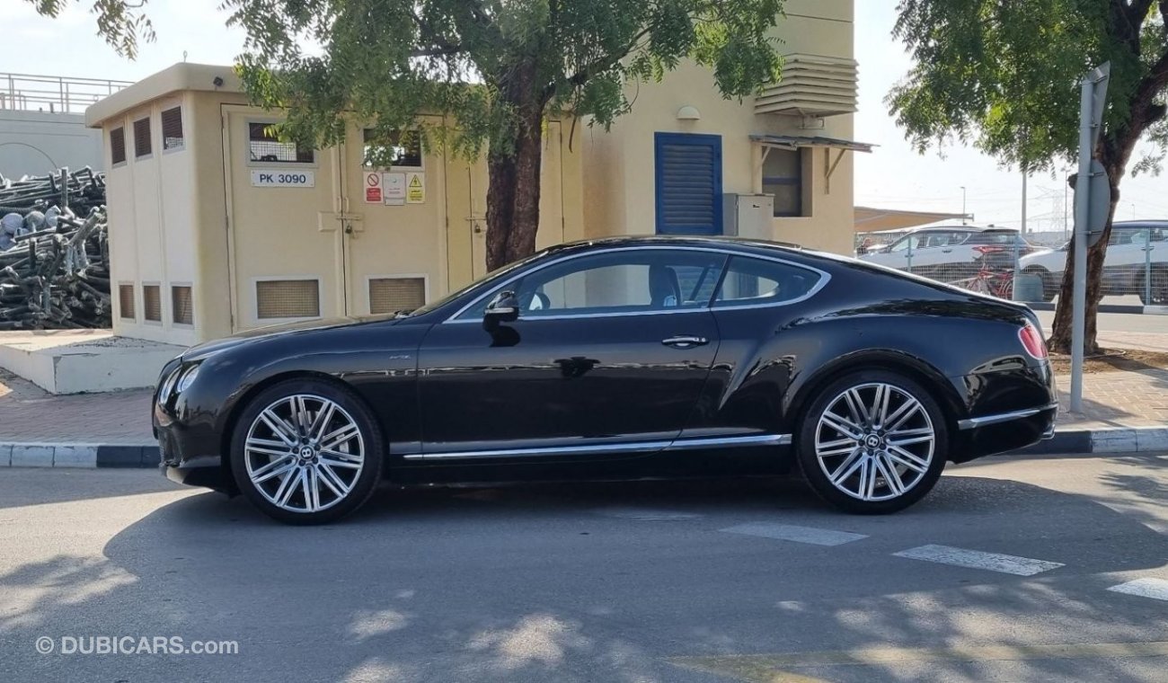 Bentley Continental GT Speed W12 Partial Service History GCC