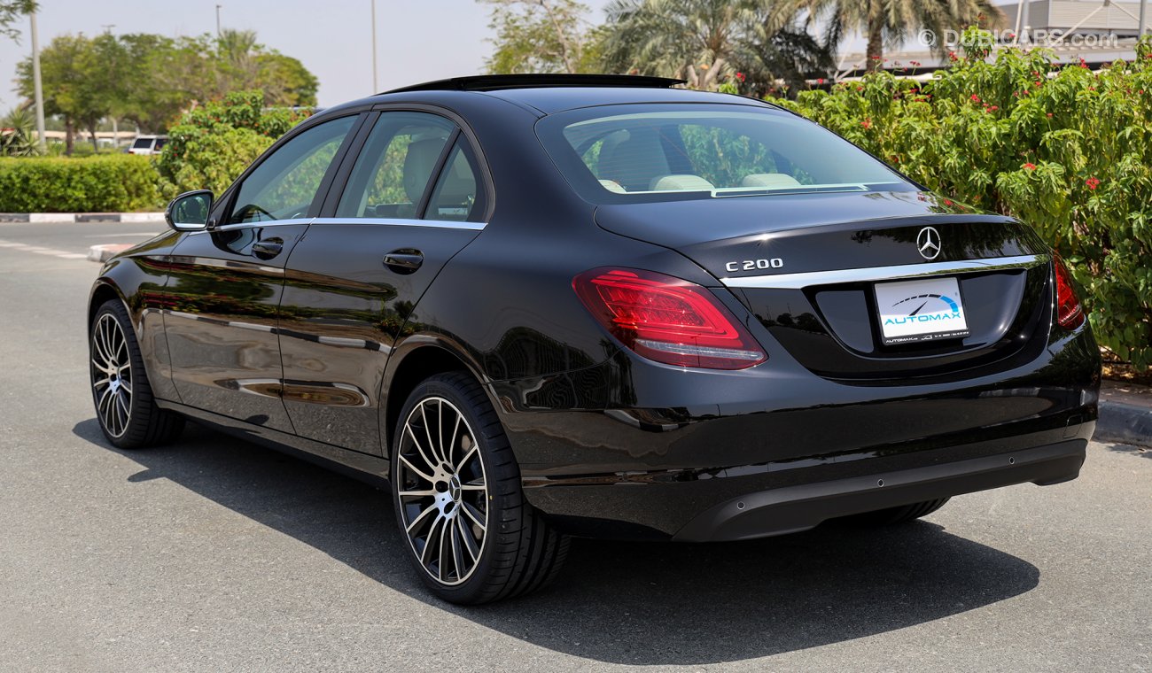 Mercedes-Benz C200 2020 AMG, GCC, 0km with 2 Years Unlimited Mileage Warranty + 3Yrs Service@EMC