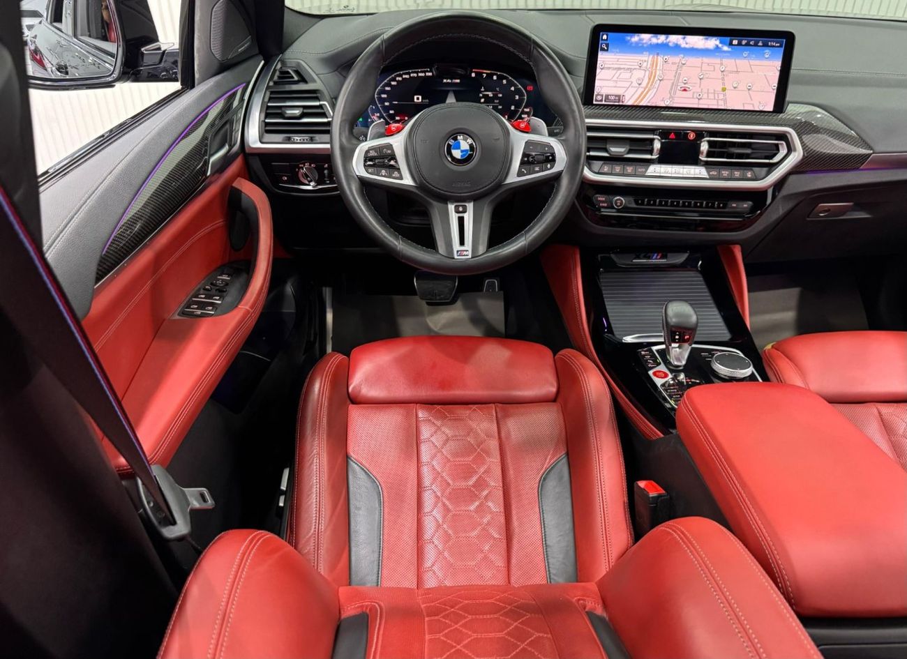 بي أم دبليو X4M Competition 3.0L (503 HP) 2022 BMW X4M Competition - Akrapovic Exhaust, Mar 2027 BMW Warranty + Serv