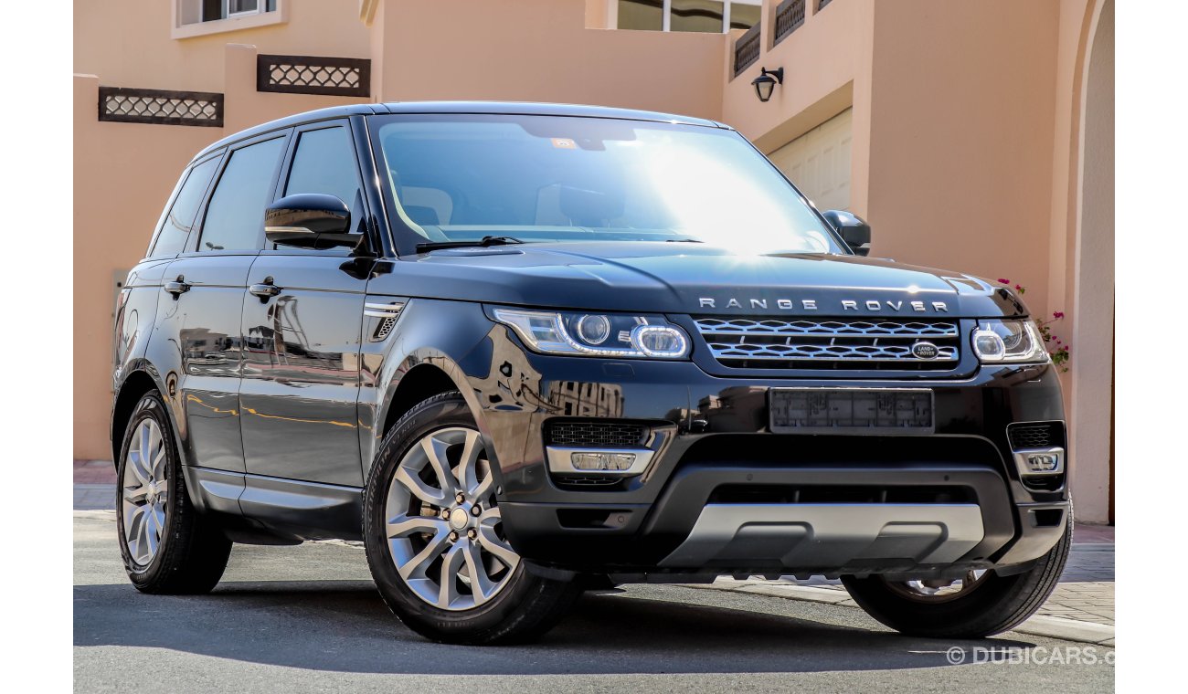 Land Rover Range Rover Sport HSE 2014 GCC Warranty with Zero Down-Payment.
