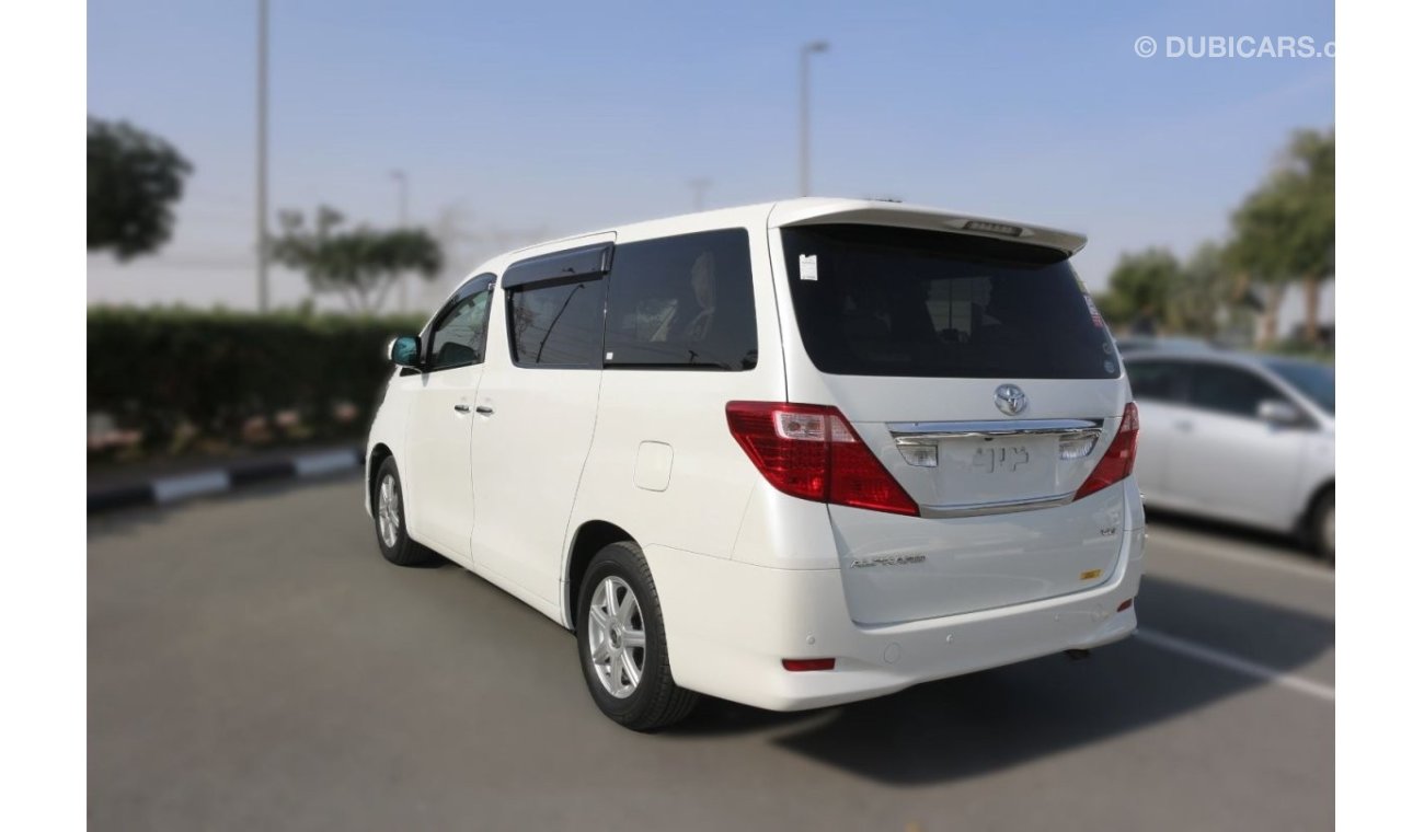 تويوتا ألفارد TOYOTA ALPHRED V6 FULL OPTIONS 2012 RIGHT HAND DRIVE