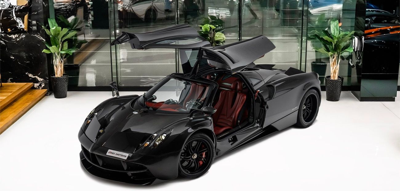 Pagani Huayra 6.0L V-12 Twin-Turbocharged Engine