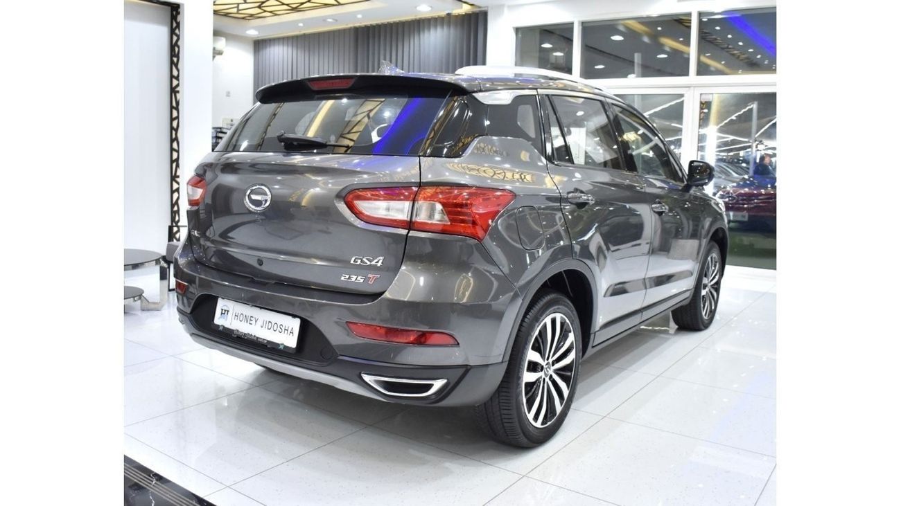 GAC GS4 EXCELLENT DEAL for our GAC GS4 235T 1.5L ( 2021 Model ) in Grey Color GCC Specs