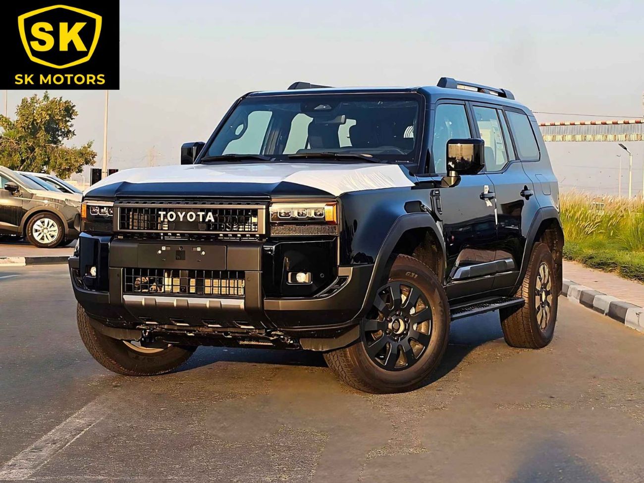 تويوتا برادو ADVENTURE TURBO / 2.4L V4 PETROL / HEADUP DISPLAY / RADAR / POWER SEAT / SUNROOF / CODE#68087
