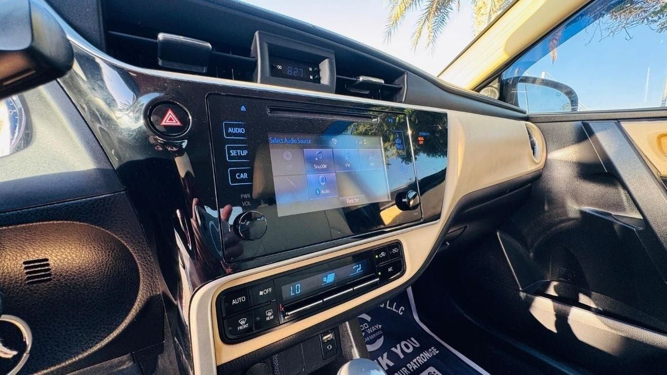 Toyota Corolla GOOD CONDITION | 1.8L PETROL ENGINE | LHD | 2018 | BLOOD RED BODY COLOR | REAR VIEW CAMERA | AUTOMAT