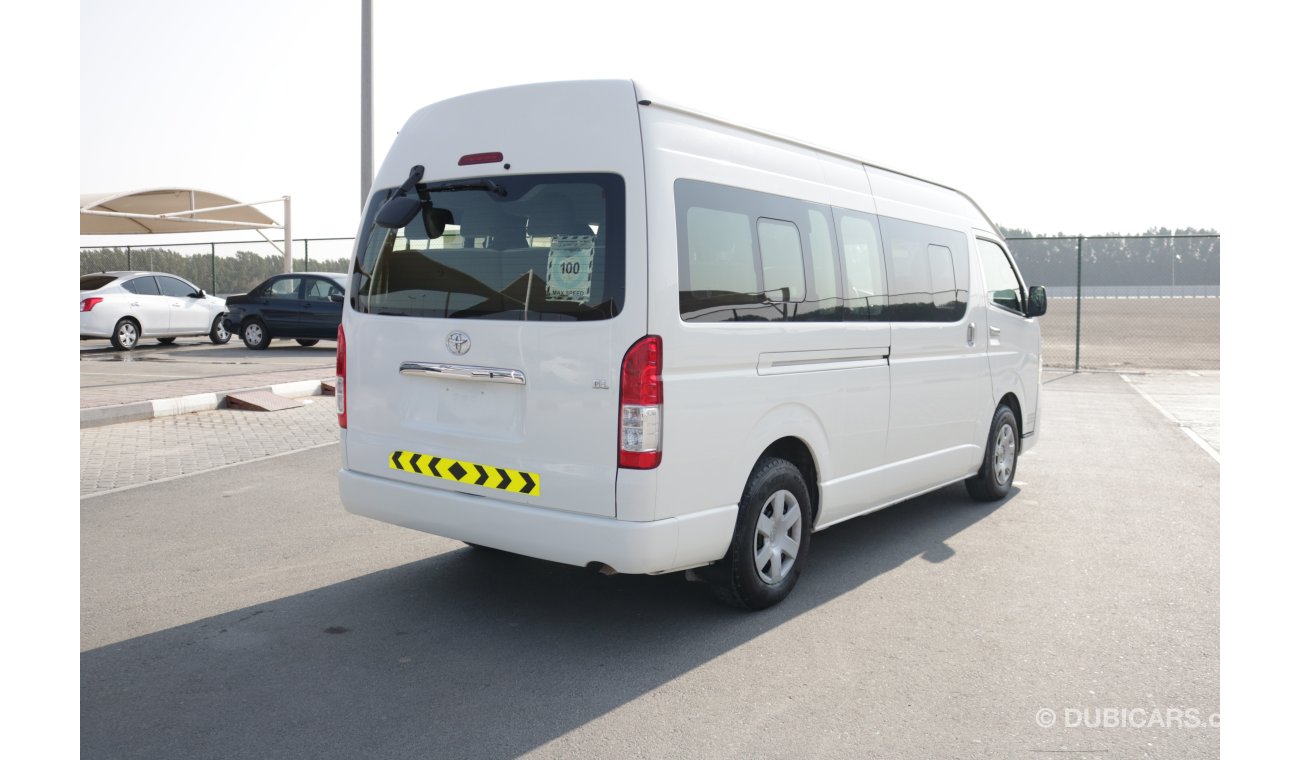 Toyota Hiace GL HI ROOF 15 SEATER BUS WITH GCC SPEC