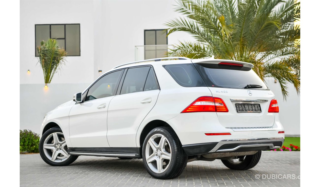 Mercedes-Benz ML 400 4MATIC - Fully Agency Serviced - GCC - AED 2,233 Per Month - 0% DP