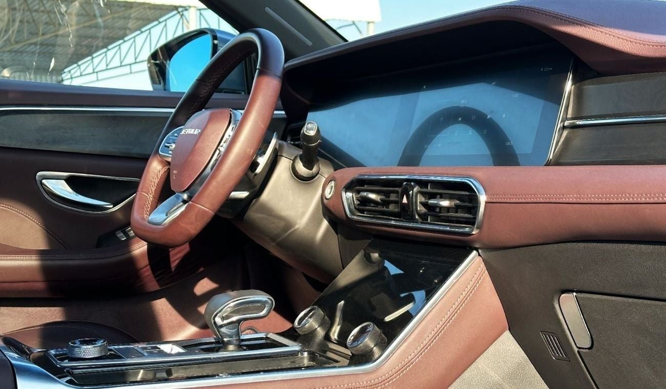 جيتور X90 بلس Luxury 1.6L Turbo 4 Cylinders 2024 Low Mileage Warranty 3 Years