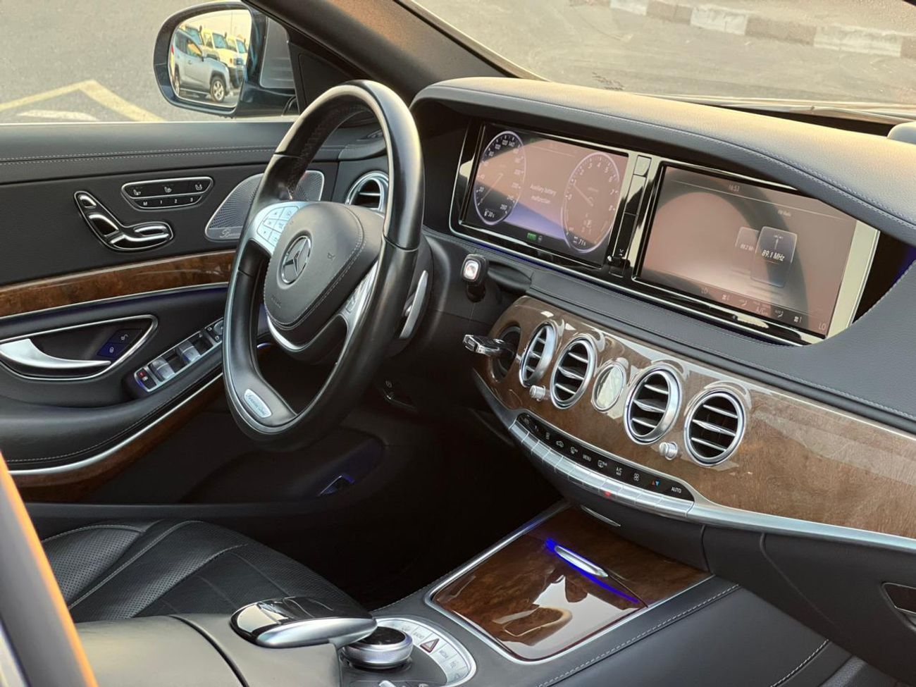 مرسيدس بنز S 400 2015 Mercedes Benz S400 Hybrid Japanese Specs - Full Options - 83000km