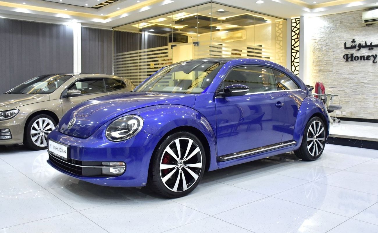 Volkswagen Beetle EXCELLENT DEAL for our Volkswagen Beetle ( 2015 Model ) in Blue Color GCC Specs
