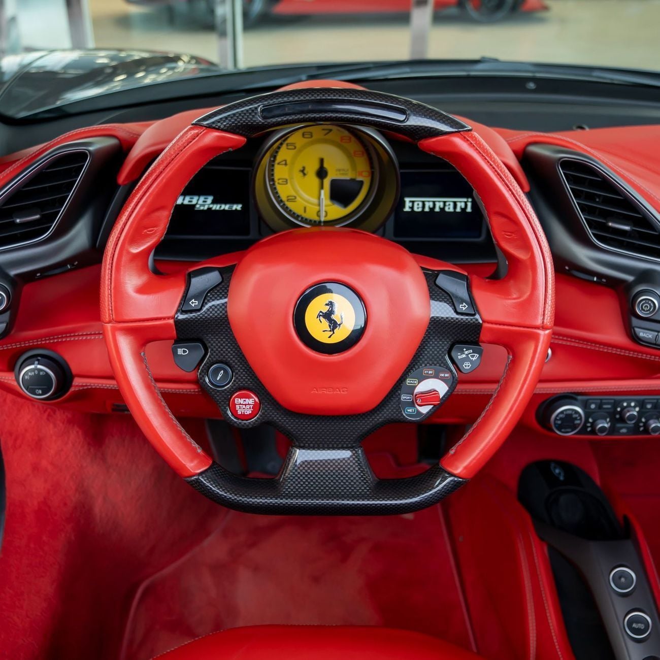 Ferrari 488 Spider STD 2018 FERRARI 488 SPIDER GCC DONE ONLY 26,000KM