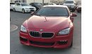 BMW 640i Bmw 640 model 2013 GCC car prefect condition full option low mileage panoramic roof leather seats ba