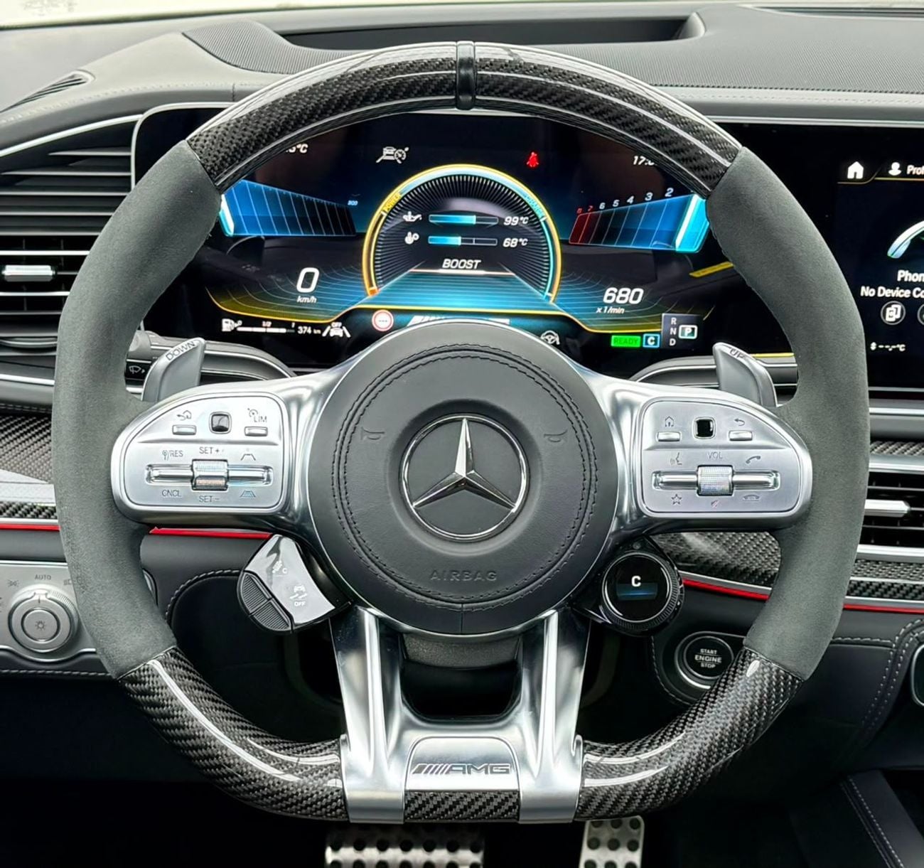Mercedes Benz GLE 63 AMG S 2021 Mercedes Benz GLE 63 Coupe, Warranty, Carbon Fiber Interior, Fully Loaded, Japanese