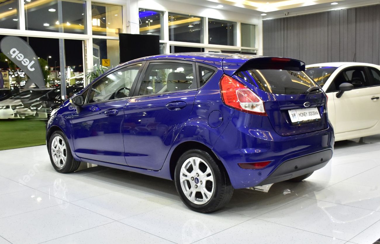 Ford Fiesta EXCELLENT DEAL for our Ford Fiesta ( 2015 Model ) in Blue Color GCC Specs