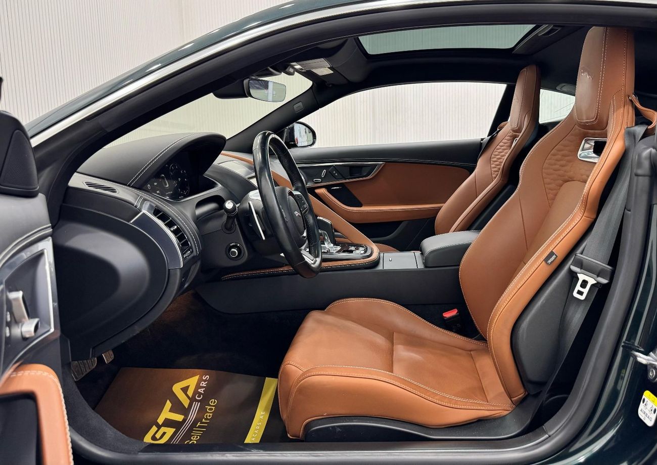 Jaguar F Type P300 2.0L 2021 Jaguar F-Type P300 R-Dynamic, 2026 Jaguar Warranty + Service Pack, Very Low Kms, GCC