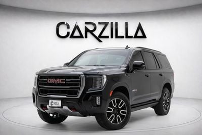 جي أم سي يوكون AT4 GMC Yukon 2023 l Black l GCC Specs l AED 3,427 / Monthly