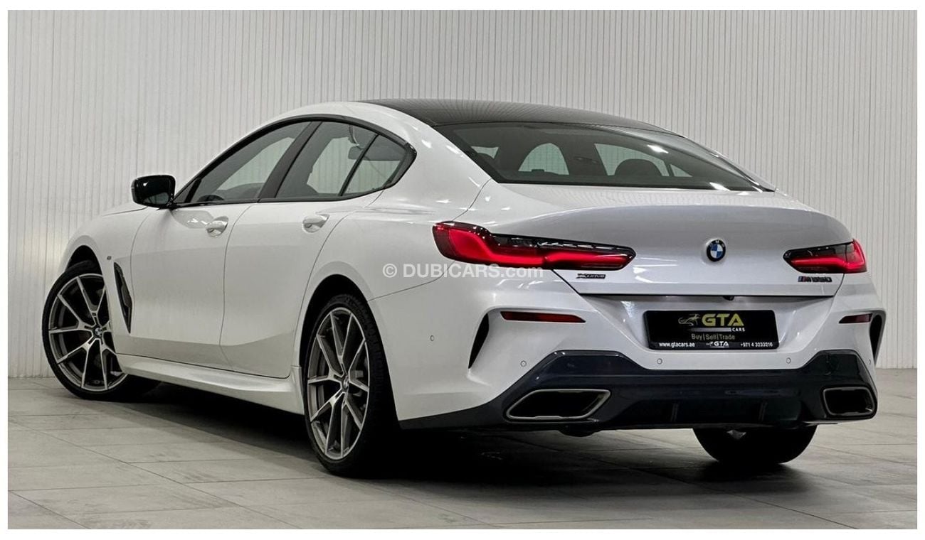 BMW M850i 2020 BMW 850i Gran Coupe, March 2025 BMW Warranty & Service Contract, Full Options, GCC