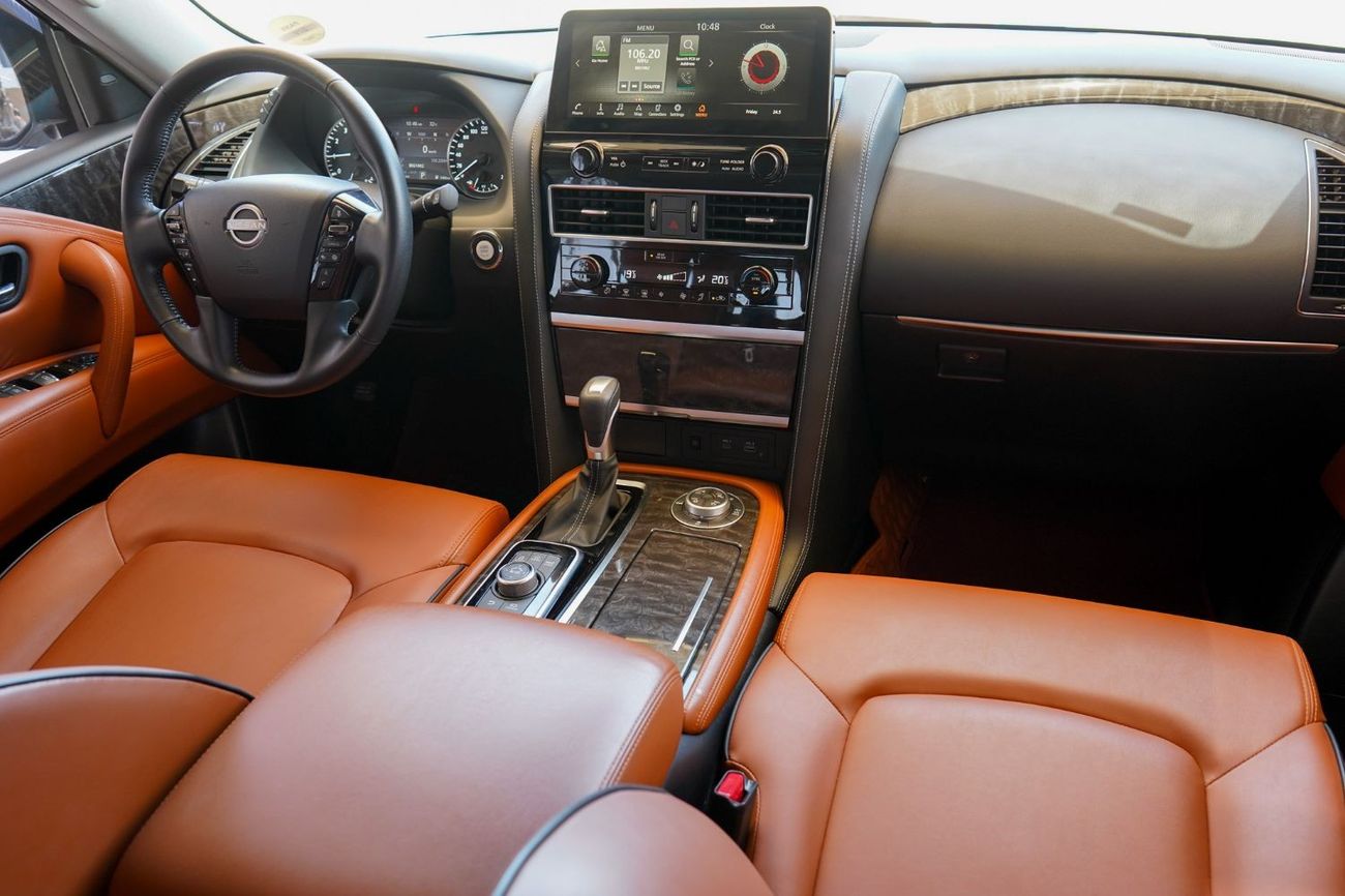 Nissan Patrol Nissan Patrol SE Titanium 2022 GCC under Agency Warranty with Flexible Down-Payment/ Flood Free.