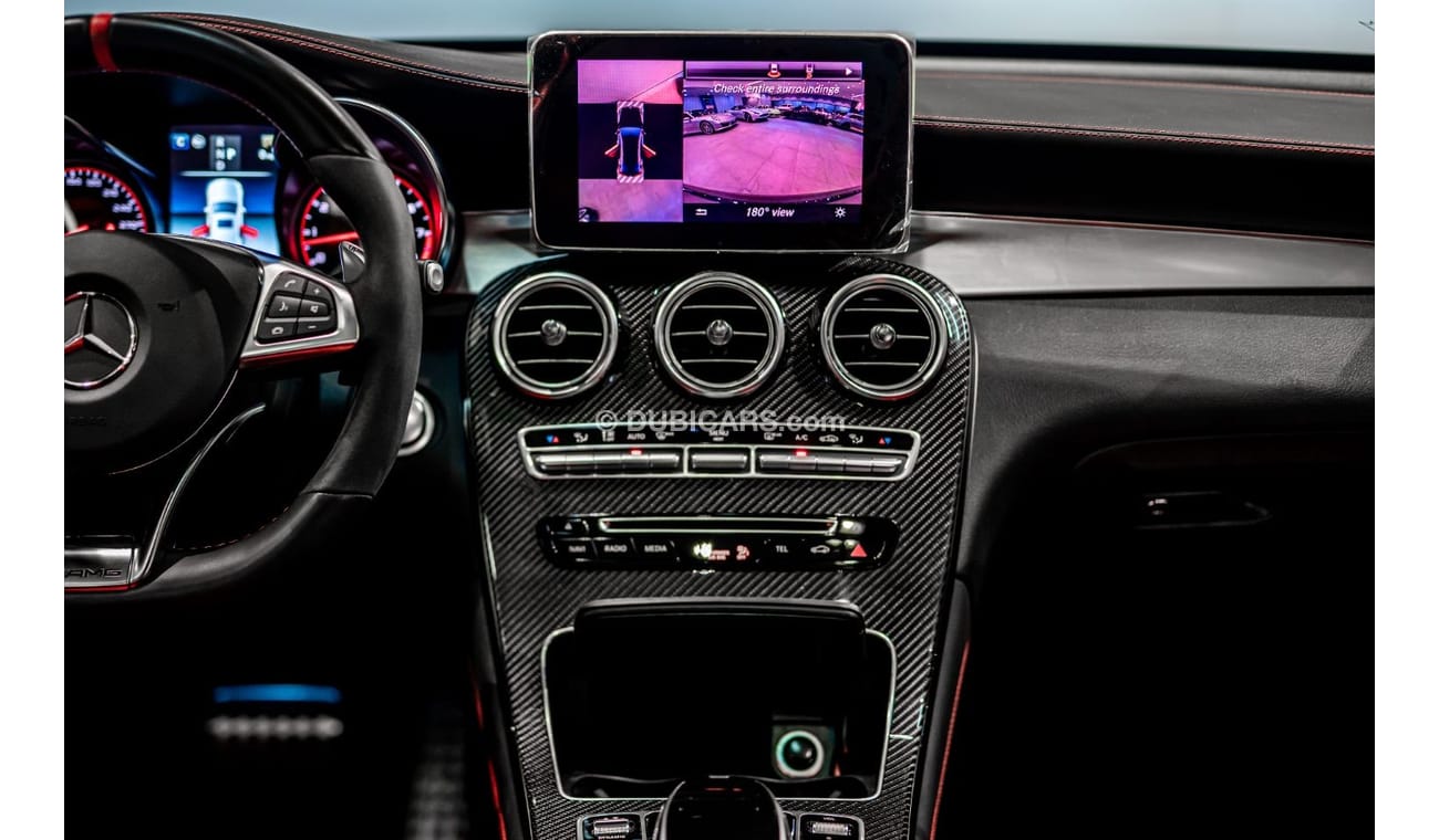 Mercedes-Benz GLC 63 AMG 2019 Mercedes GLC 63 AMG Coupe, Warranty, Full Service History, Low KMs, GCC