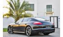 Porsche Panamera S 4.8L V8 - 2 Y Warranty! - GCC - AED 2,856 PER MONTH - 0% DOWNPAYMENT