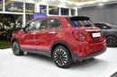 Fiat 500X EXCELLENT DEAL for our Fiat 500x ( 2023 Model ) in Red Color GCC Specs