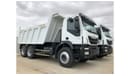 Iveco Trakker Iveco Trakker AD380T38H 6X4, Automatic transmission, vertical exhaust fitted with 18 cbm Atlas Tippe
