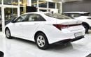 هيونداي إلانترا EXCELLENT DEAL for our Hyundai Elantra ( 2023 Model ) in White Color GCC Specs
