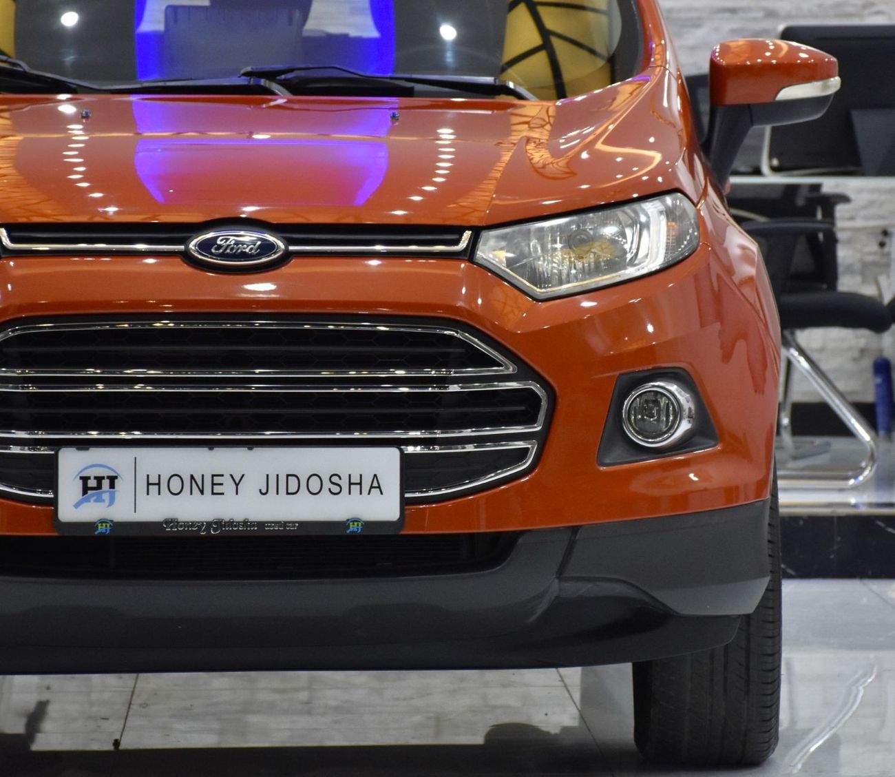 Ford EcoSport EXCELLENT DEAL for our Ford EcoSport Titanium ( 2016 Model ) in Orange Color GCC Specs